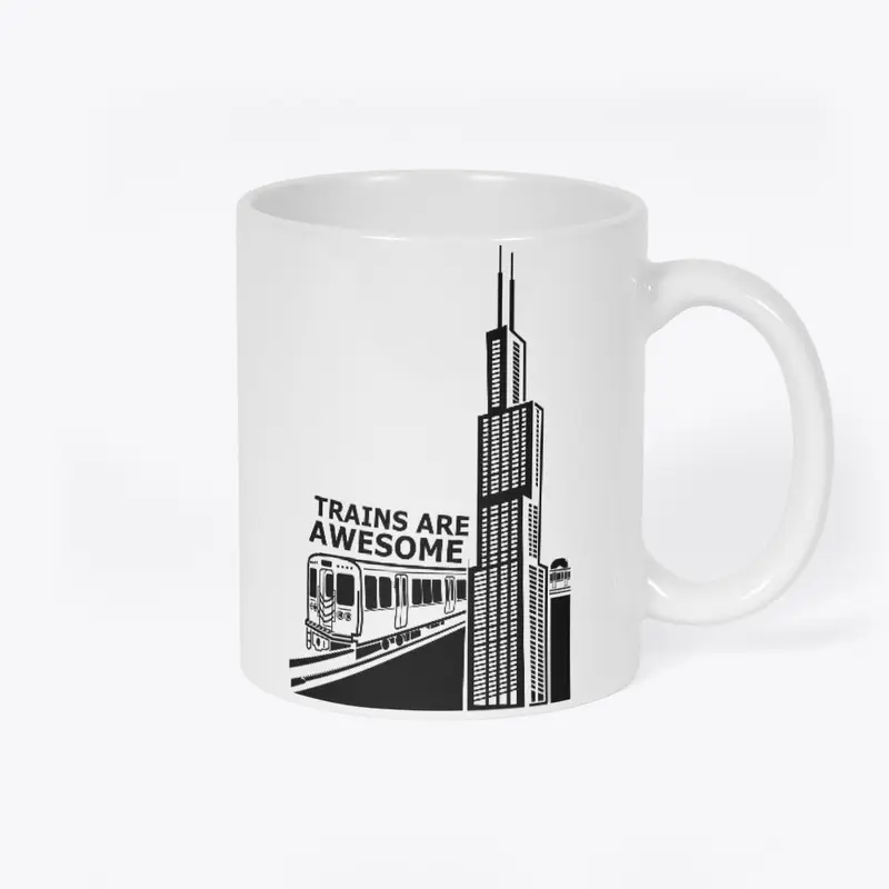 Chicago 'L' : Stickers & Mugs